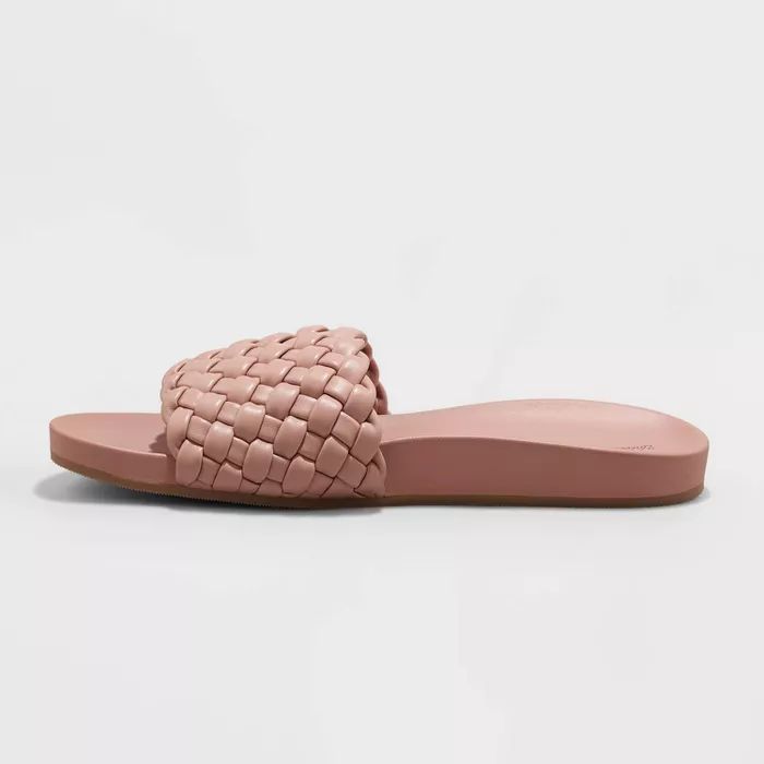Women's Polly Woven Slide Sandals - Universal Thread™ | Target
