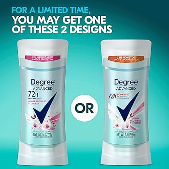 Degree Advanced Protection Antiperspirant Deodorant White Flowers & Lychee for 72-Hour Sweat & Od... | Amazon (US)