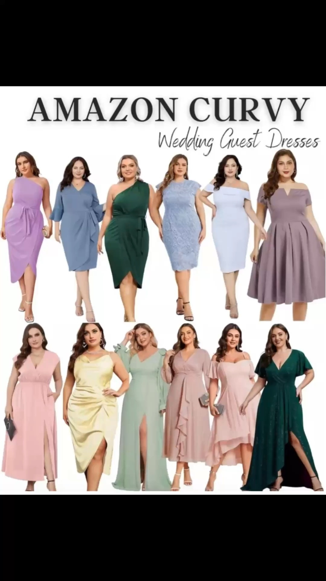 Amazon Wedding Guest Dress, Amazon Wedding, Amazon Curvy, Amazon Curvy Fashion, Amazon Dress

#LTKSeasonal #LTKstyletip #LTKplussize