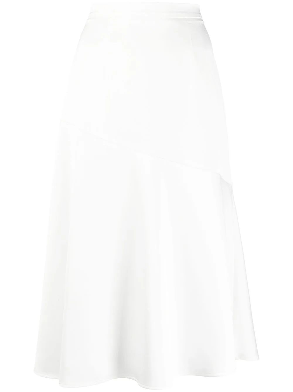 Blanca Vita Asymmetric Seam Detail Skirt - Farfetch | Farfetch Global