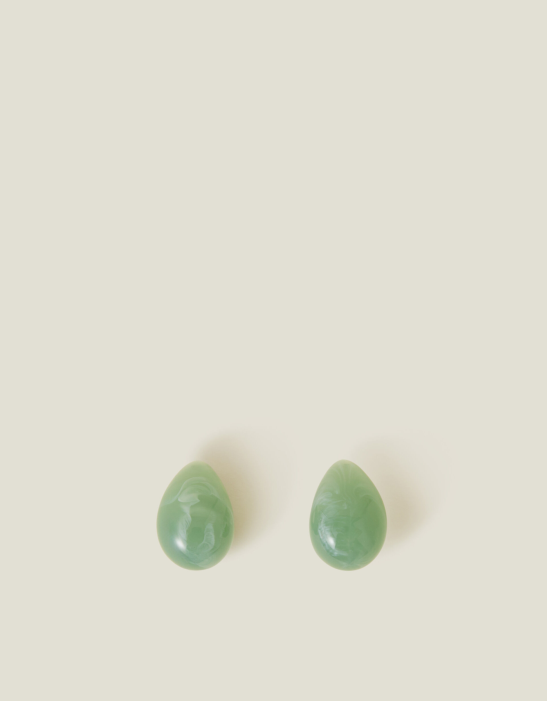 Marble Chunky Curve Drop Earrings | Accessorize (Global)