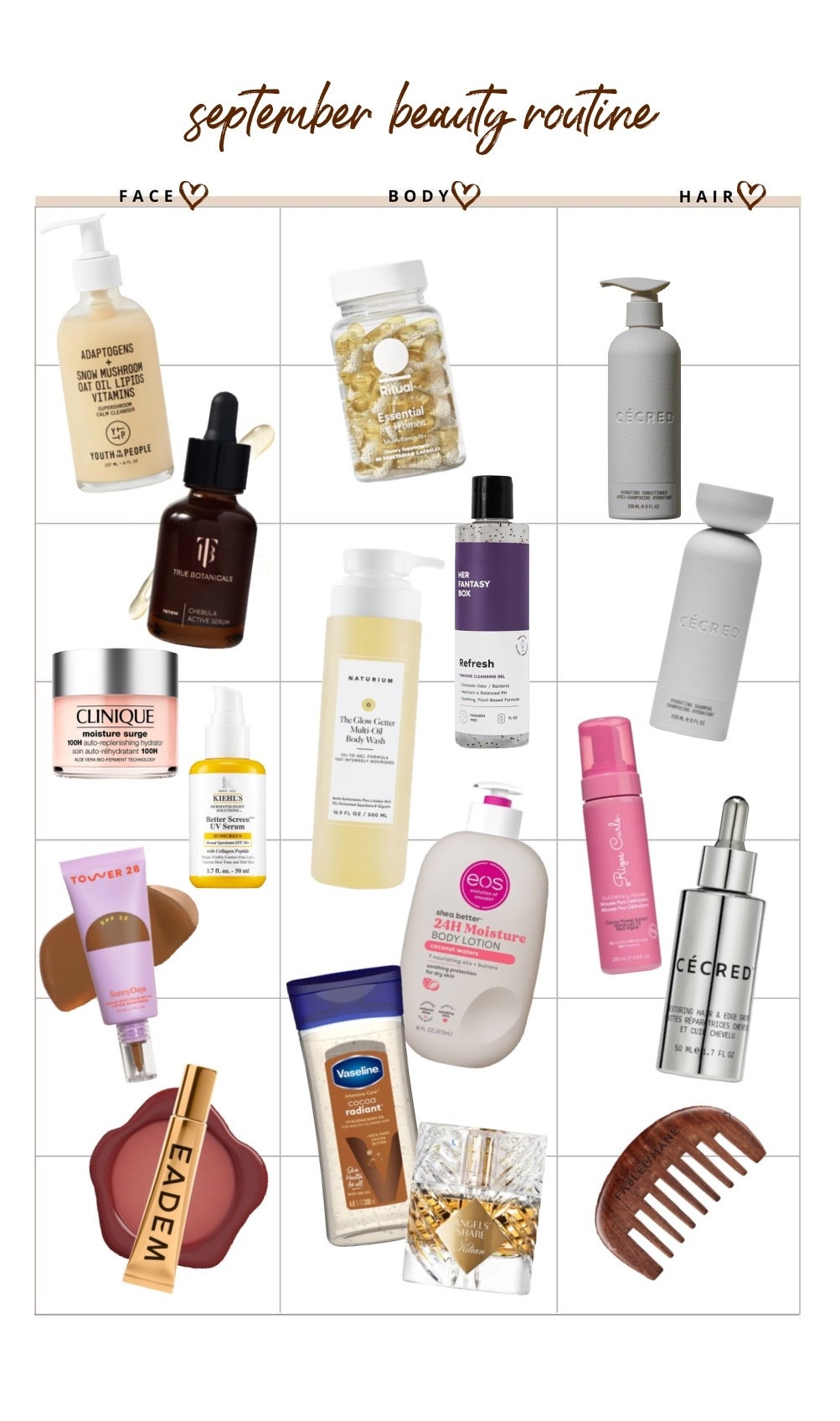 september beauty routine🧖🏾‍♀️🪞💕

#LTKFindsUnder100 #LTKSeasonal #LTKBeauty