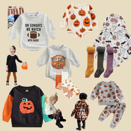 Just spotted the cutest fall inspired outfits on Amazon for my littles 🖤🧡 Tons of different design options and sizes too in which one! 

#LTKkids #LTKunder50 #LTKSeasonal