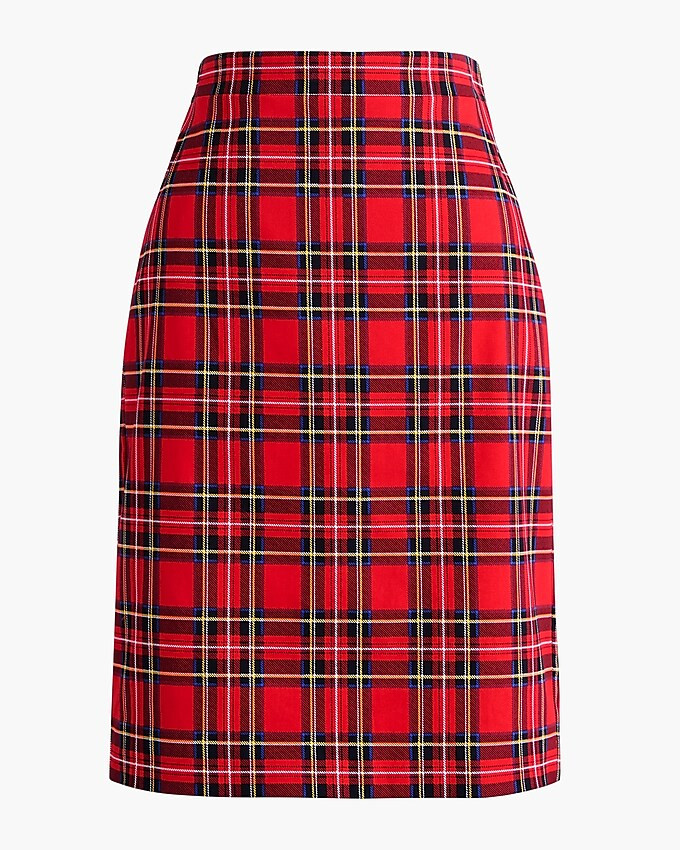 Sateen pencil skirt | J.Crew Factory
