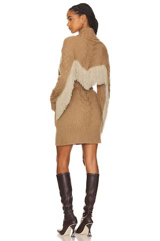 Understated Leather Midi Rodeo Robe in Almond from Revolve.com | Revolve Clothing (Global)