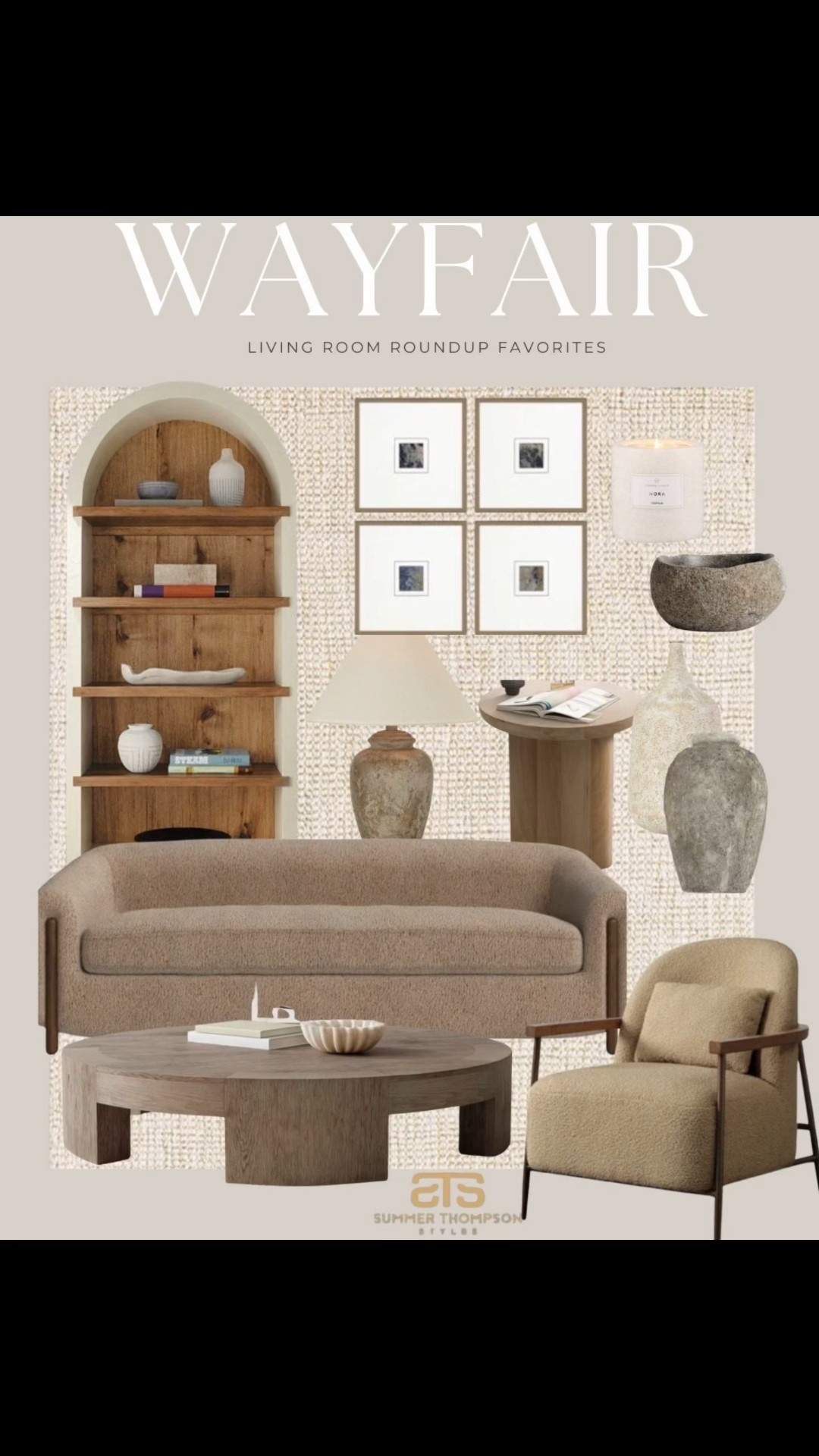 Neutral, cozy, and so inviting living room Inspo 🤎

Arched Cabinet. Couch. Sofa. Vase. Neutral Decor. Accent Chair. Frames.

#WayfairFinds #LivingRoomInspo #NeutralHomeDecor #CozyLivingRoom #AffordableHomeDecor 


#LTKStyleTip #LTKFindsUnder100 #LTKHome