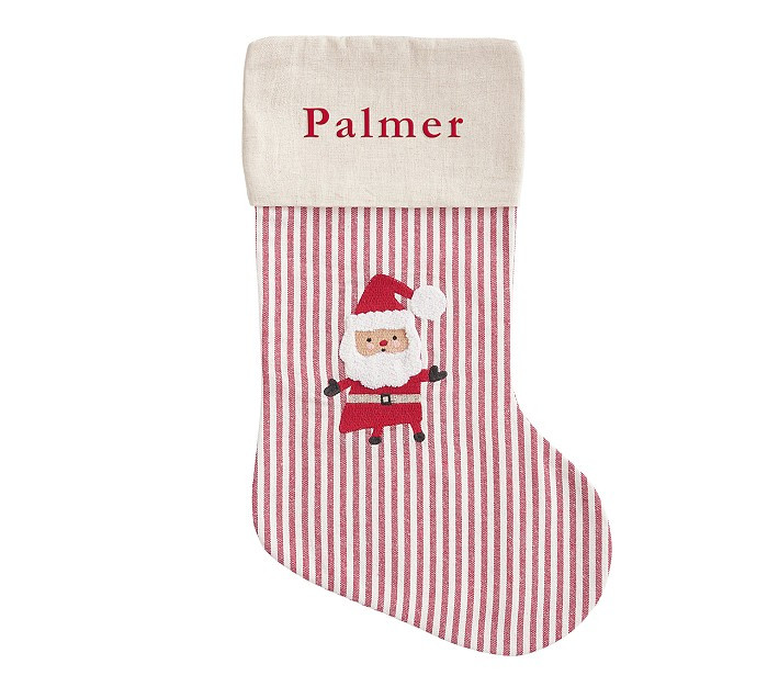 Ticking Stripe Christmas Stocking Collection | Pottery Barn Kids