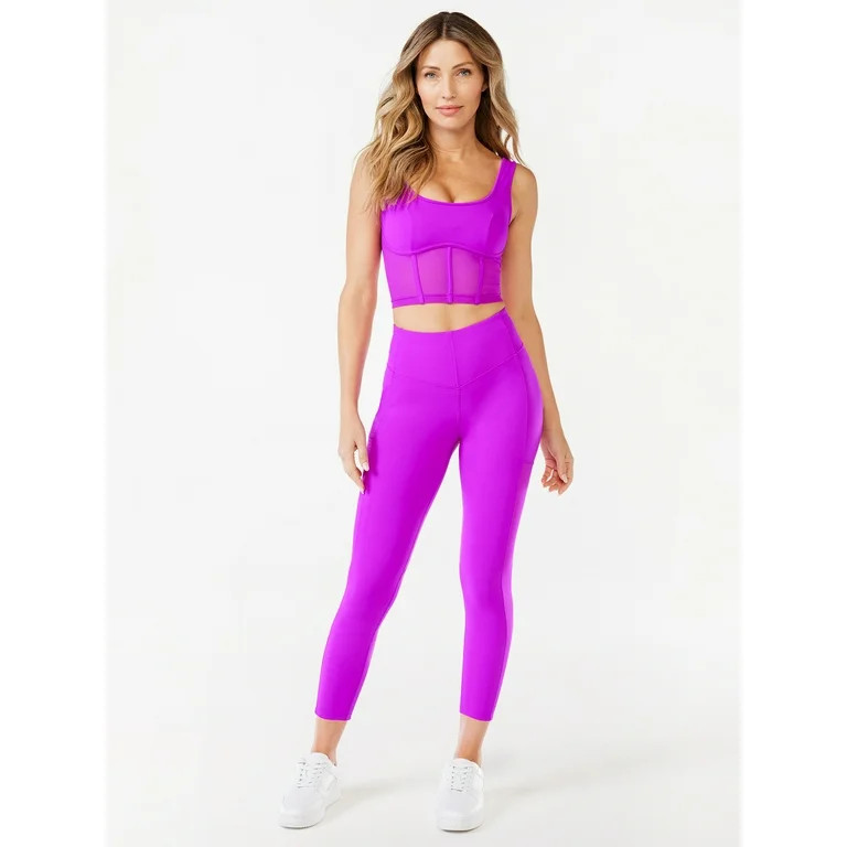 Sofia Active Women's Low Impact Bustier Tank Top | Walmart (US)