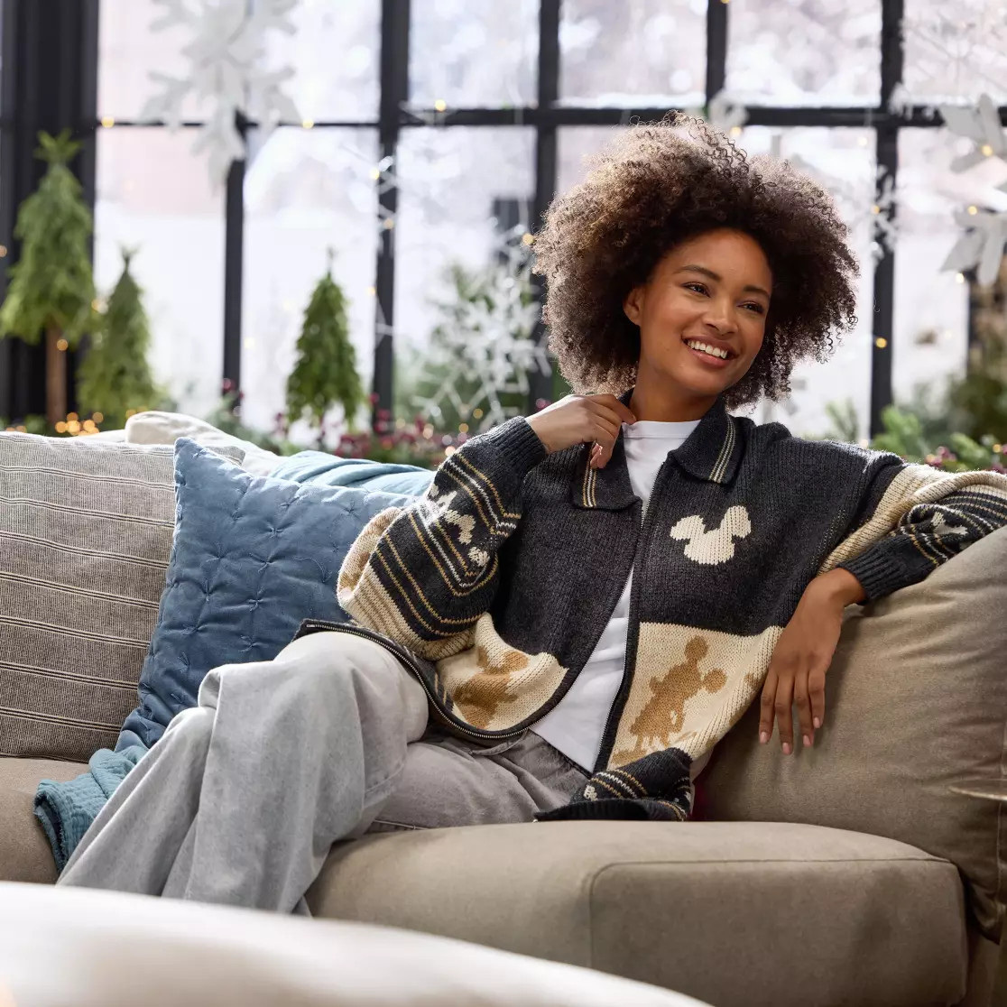 Mickey Mouse Zip Sweater for Adults by Spirit Jersey | Disney Store