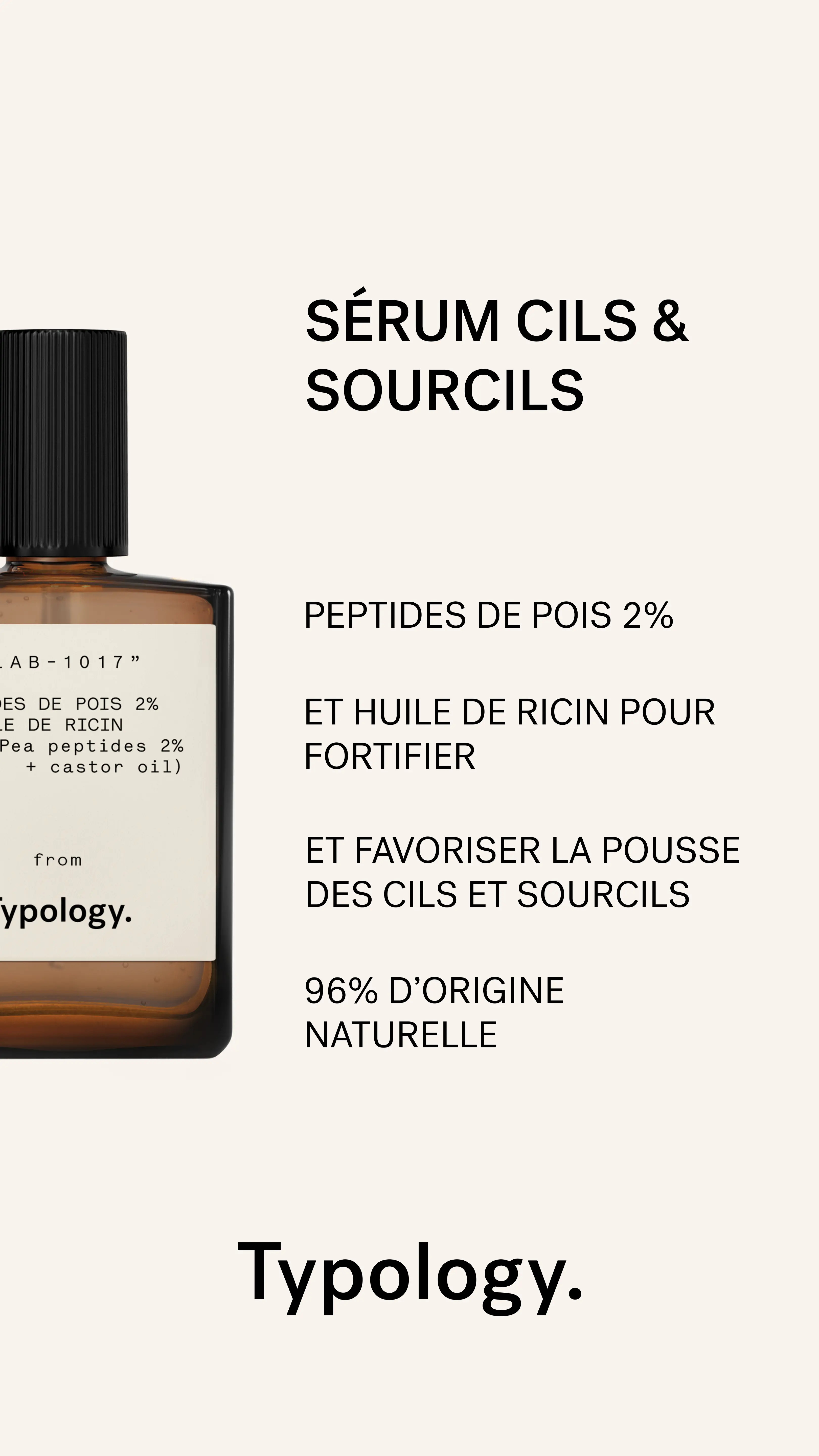 Eyebrow & Eyelash Serum — Typology | Typology - US