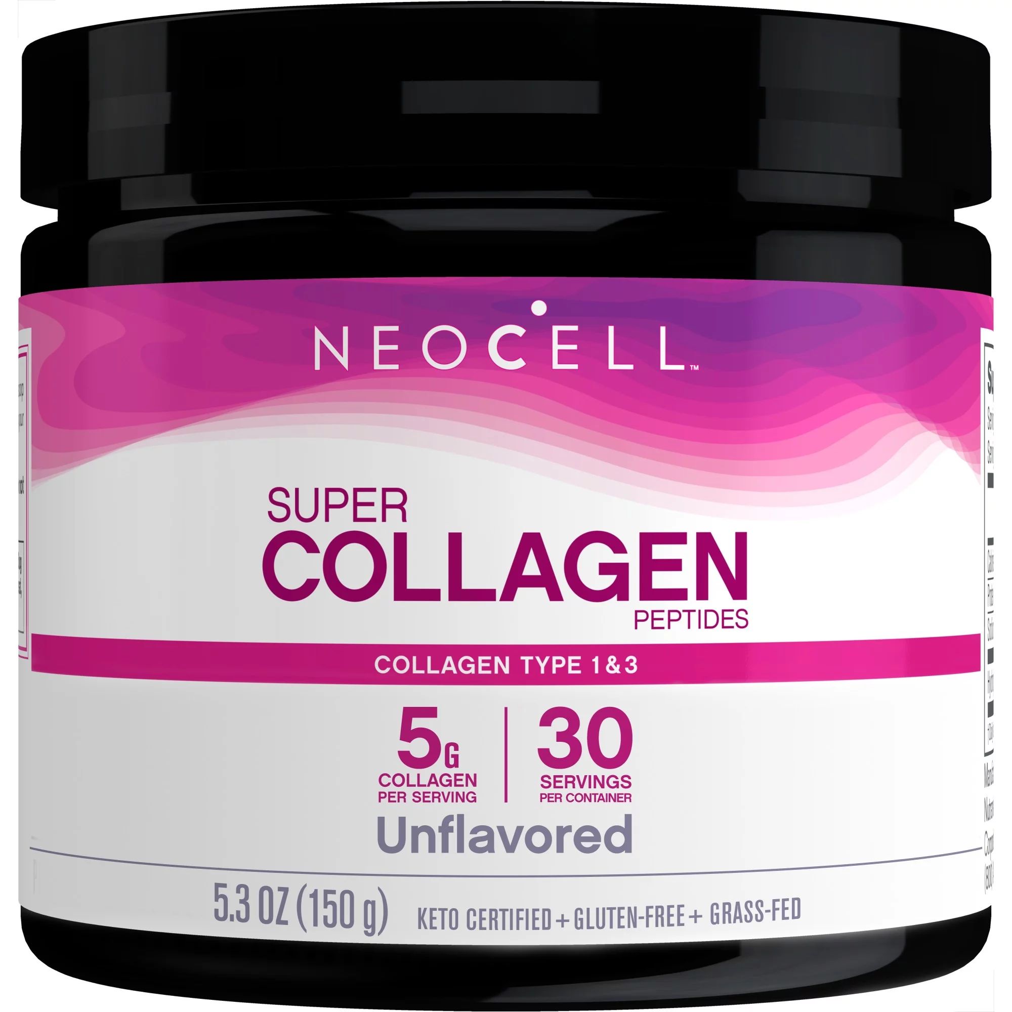 NeoCell Super Collagen Powder Unflavored, 5.3 Oz | Walmart (US)