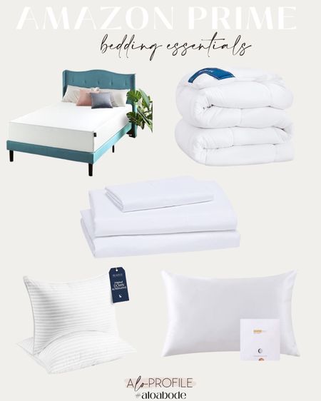 Amazon Prime Deals : Bedding Essentials // Amazon finds, amazon home finds, Amazon home decor, Amazon prime, Amazon prime deals, amazon bedroom decor, Amazon bedding, Amazon deals