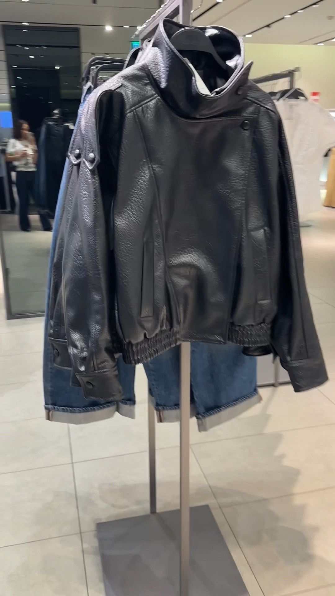 Zara FAUX LEATHER JACKET (YSL DUPE) 

#LTKOver40 #LTKNYFW #LTKSeasonal