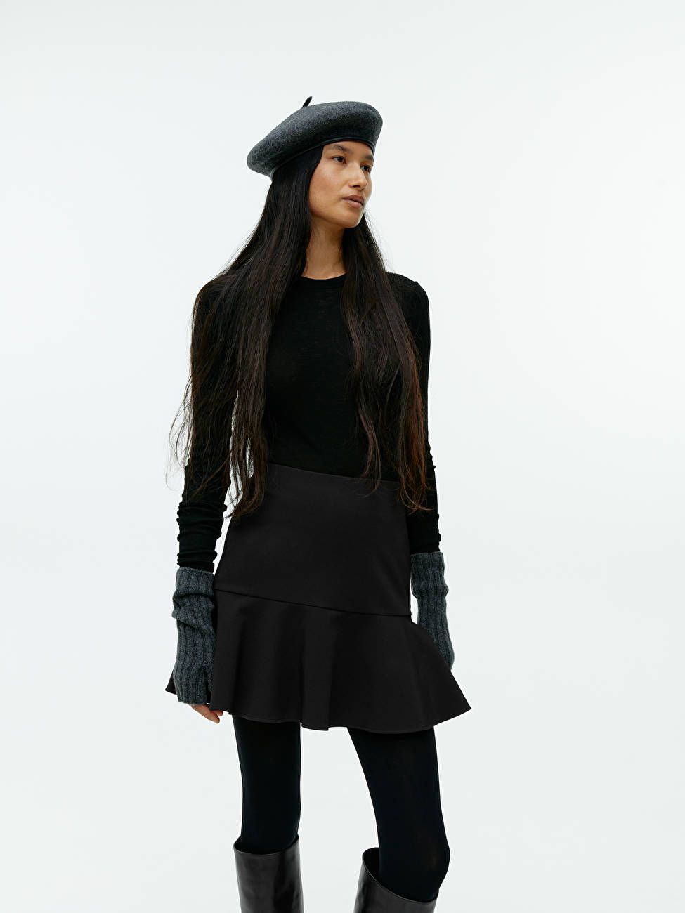 Flared Mini Skirt | ARKET (US&UK)