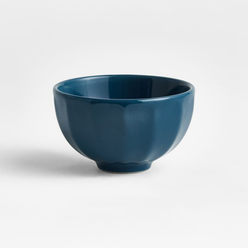 Cafe Dark Teal Mini Snack Bowl + Reviews | Crate & Barrel | Crate & Barrel