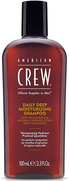 American Crew Shampoo for Men, Daily Deep Moisturizer, Naturally Derived, Vegan Formula, Citrus M... | Amazon (US)
