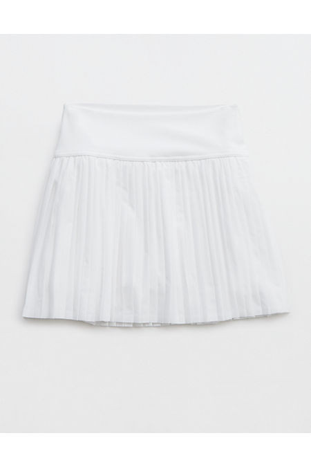 OFFLINE By Aerie All Aces Tennis Skort Women's White XXS | Aerie
