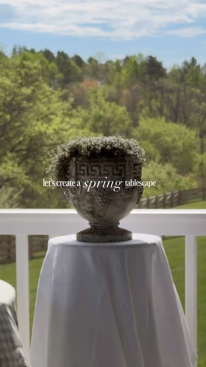 a little european charm for a spring tablescape with pops of gingham + green! 💐💚 

These linens from @solinohome feel like pieces you'll pass down someday, great quality, classic + forever beautiful! 🌾

Comment “SPRING” for links to your dm 💌

#springinspo #springdecor #springdecorating #tablescapestyling #tablescape 

Tablescapes | tablescape styling | home decor | home decor ideas | home decorating | interior decor | interior decor ideas | spring decor | spring tablescape  Pinterest aesthetic | hostess | hosting inspo