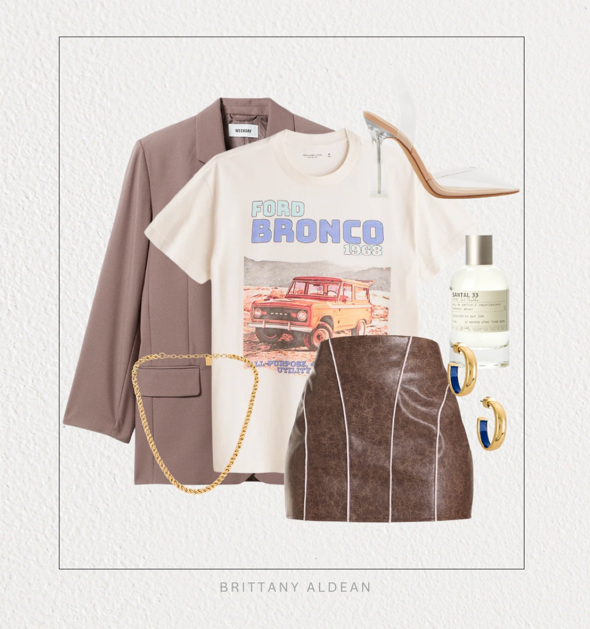 A casual, comfy country concert outfit idea! 

spring outfit l concert outfit l country concert outfit l blazer outfit l skirt outfit l graphic tee