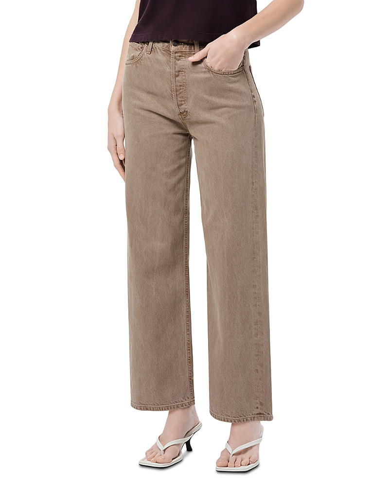 Agolde Ren High Rise Wide Leg Jeans in Trail | Bloomingdale's (US)