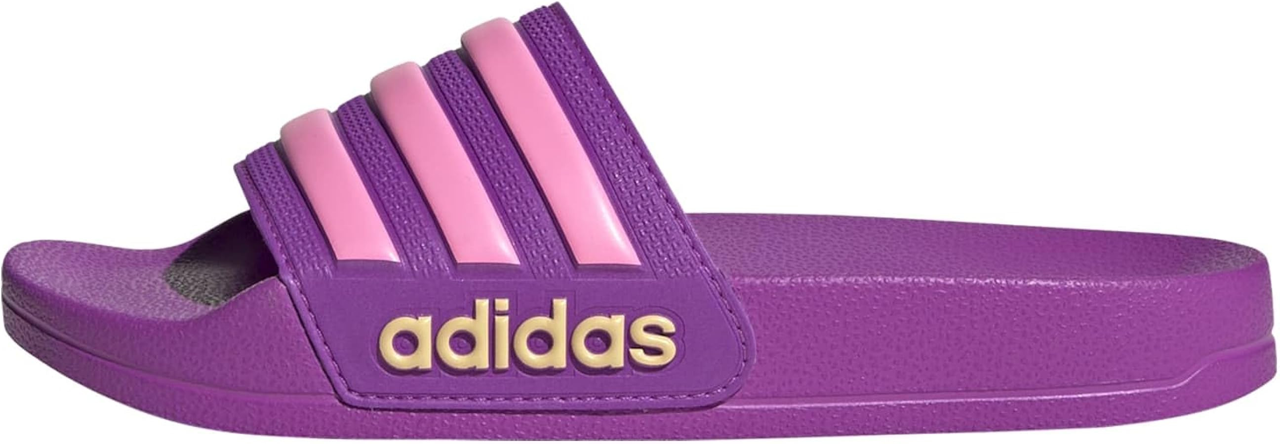 adidas Boys Adilette Shower Slides Casual Sandals Casual - Blue | Amazon (US)
