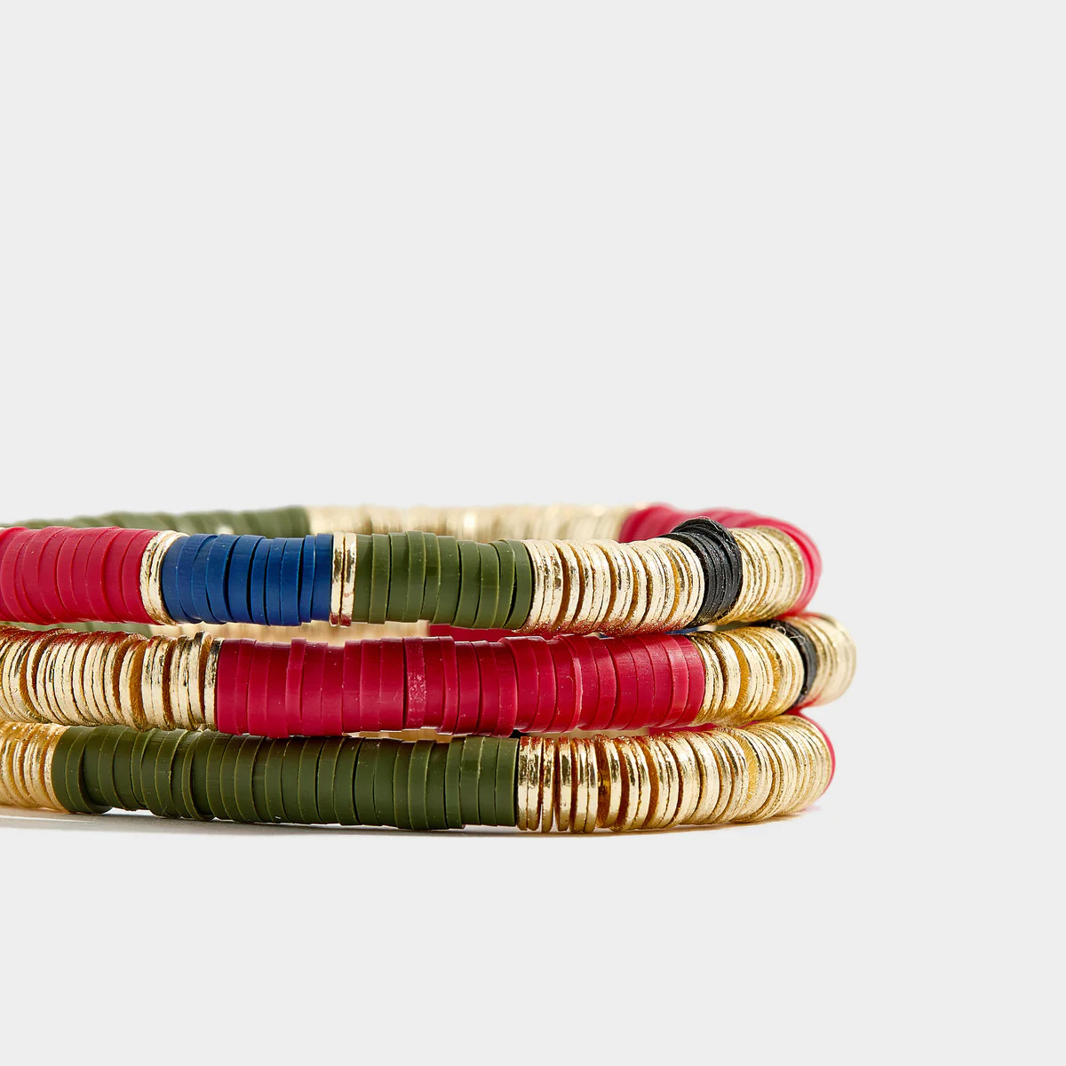 Oxford Blue Vinyl Bracelet 6mm | Allie + Bess