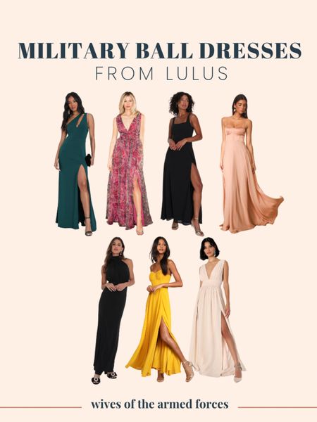 These dresses are sure to make you feel your best at this years military ball!

#LTKparties #LTKfindsunder100