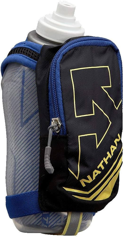 Nathan SpeedDraw Plus Insulated Flask, Handheld Running Water Bottle. Grip Free for Runners, Hiki... | Amazon (US)