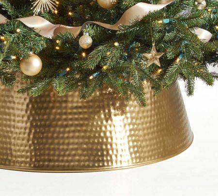 Bash Gold Christmas Tree Collar Come in various sizes, this is 27" #christmastreecollar #christmasdecor #homedecor #christmas #holidaydecor #LTKsalealert

#LTKHoliday #LTKCyberweek #LTKSeasonal