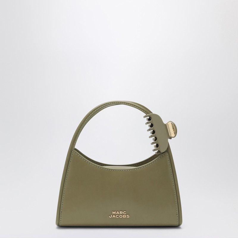 Reed green The Glam Claw Clip bag | The Double F