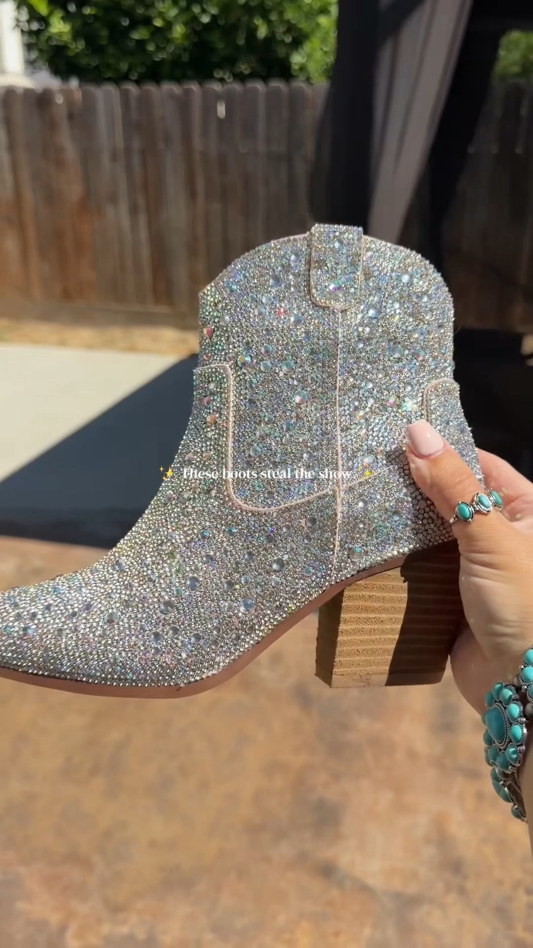 Sparkle with every step in these rhinestone western boots. Perfect for concerts, girls’ nights, and country chic outfits.

#WesternBoots #RhinestoneBoots #CountryStyle #FashionFinds #BootSeason

#LTKmomlife #LTKgrwm #LTKootd