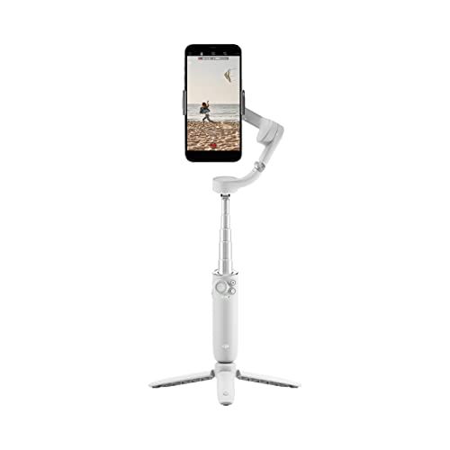 DJI OM 5 Smartphone Gimbal Stabilizer, 3-Axis Phone Gimbal, Built-In Extension Rod, Portable and Fol | Amazon (US)