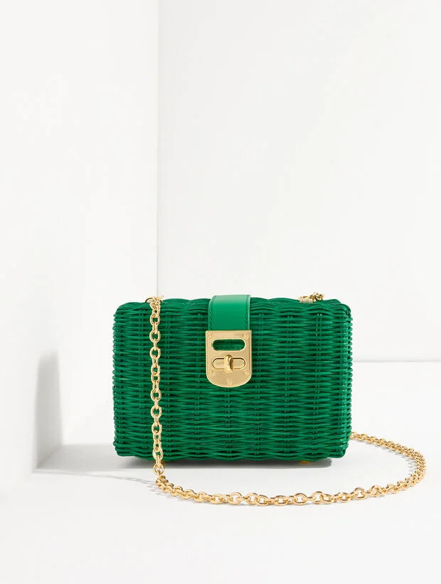Wicker Box Clutch | Talbots