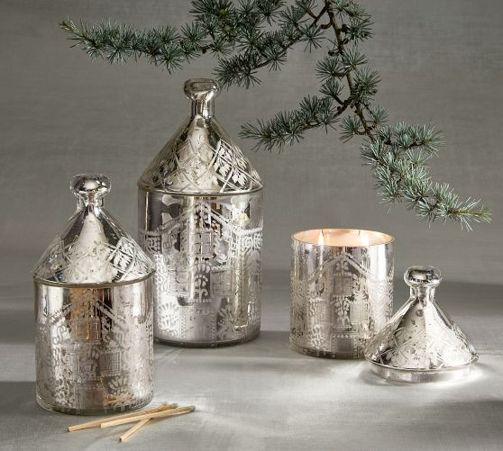 Holiday House Candle - Balsam Fir Vetiver | Pottery Barn (US)