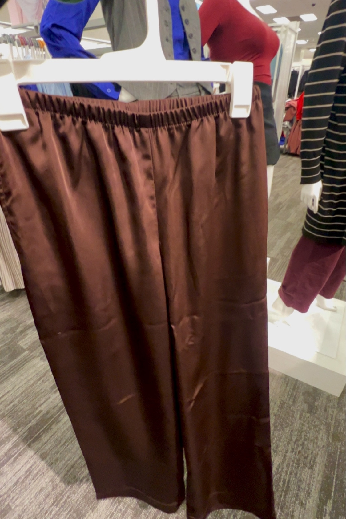 Women's Mid-Rise Straight Leg Satin Pull-On Pants - A New Day- comes in 7 colors 

#LTKHoliday #LTKStyleTip #LTKMidsize