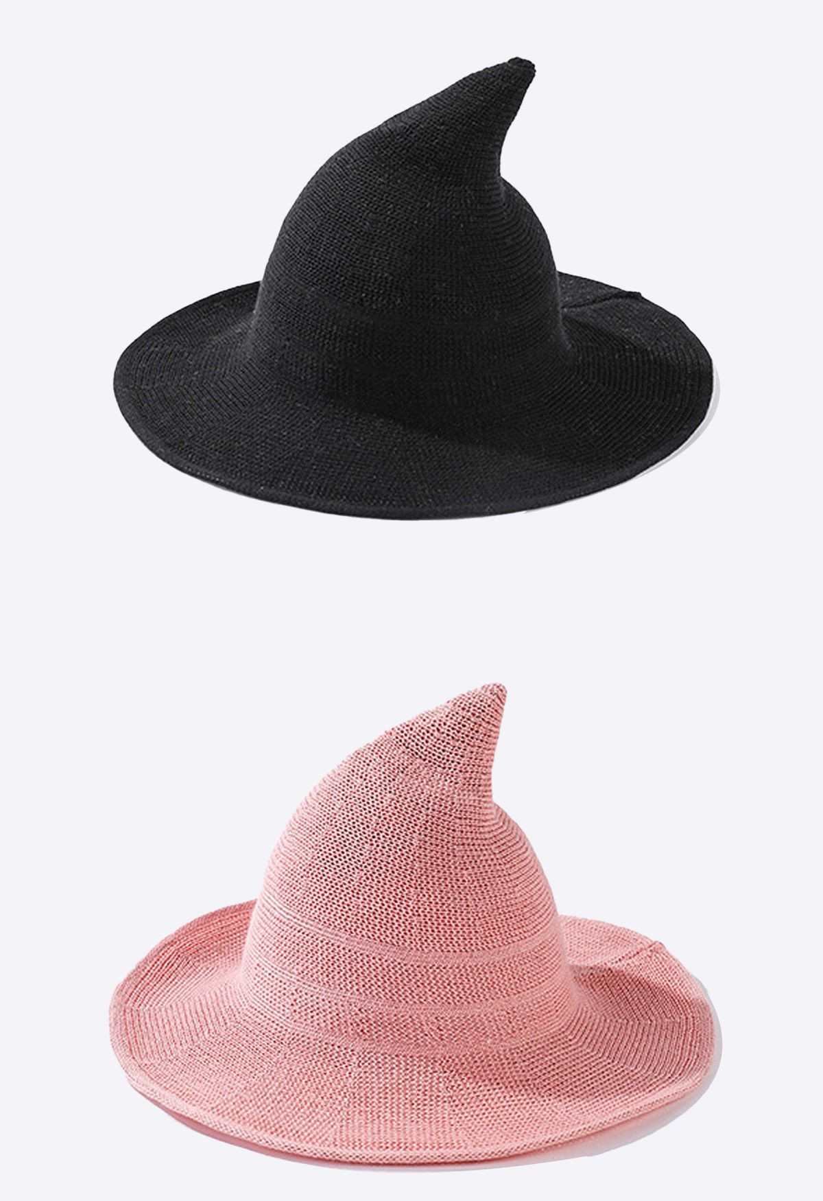 Halloween Crochet Witch Hat Halloween Costumes | Chicwish