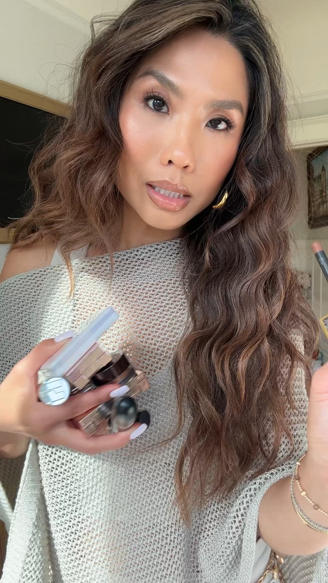 Bronze makeup!! You can use code SPRINGSALE though 4/20

Eyes:
Eyeshadow palette - Medium
Hourglass eyeshadow - Burnish
Patrick Ta Eyeshadow Duo - Do you know who I am?!  

Cheeks:
Cream blush - Glassy Cinnamon
Powder blush - Fire Moon
Powder highlight/blush topper - Chocolate Opal

Lips:
Liner - Cork
Lipstick - Peachstock 
MAC Lipglass - C Thru
Tom Ford Lipgloss - N4 East Coast

#LTKBeauty