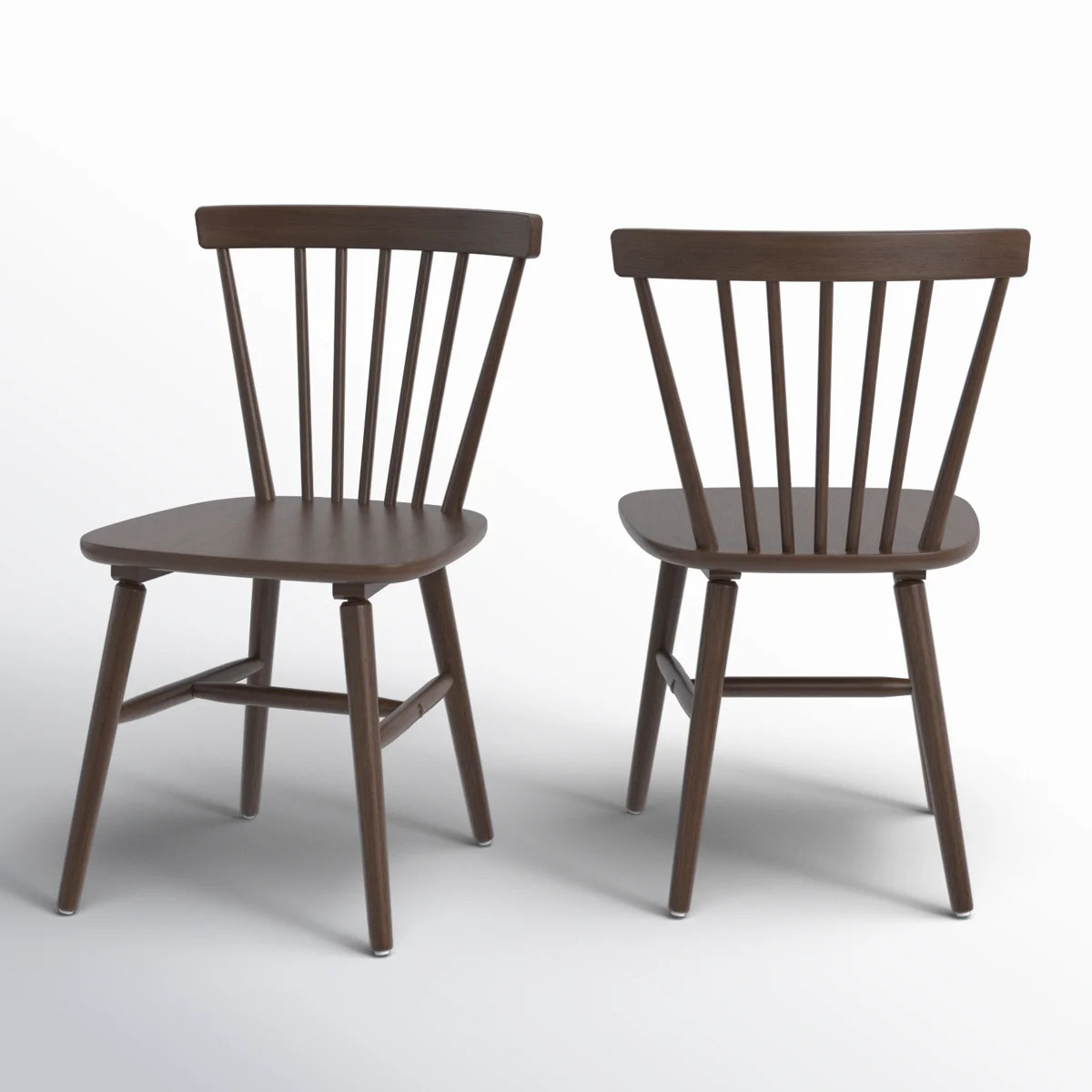 Antoya 17.83'' H Solid Wood Side Chair (Set of 2) | Wayfair North America