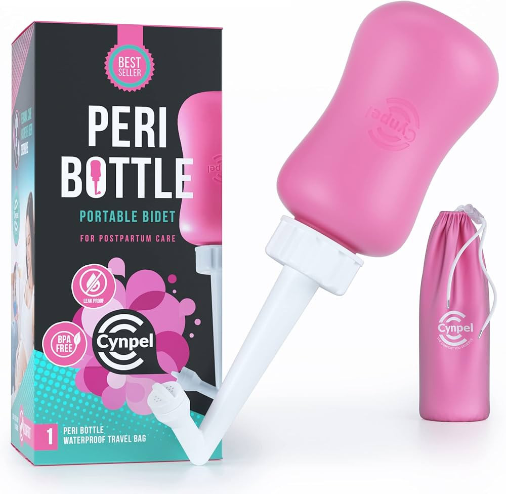 Cynpel Peri Bottle for Postpartum Essentials, Feminine Care | The Original Portable Bidet (Pack o... | Amazon (US)