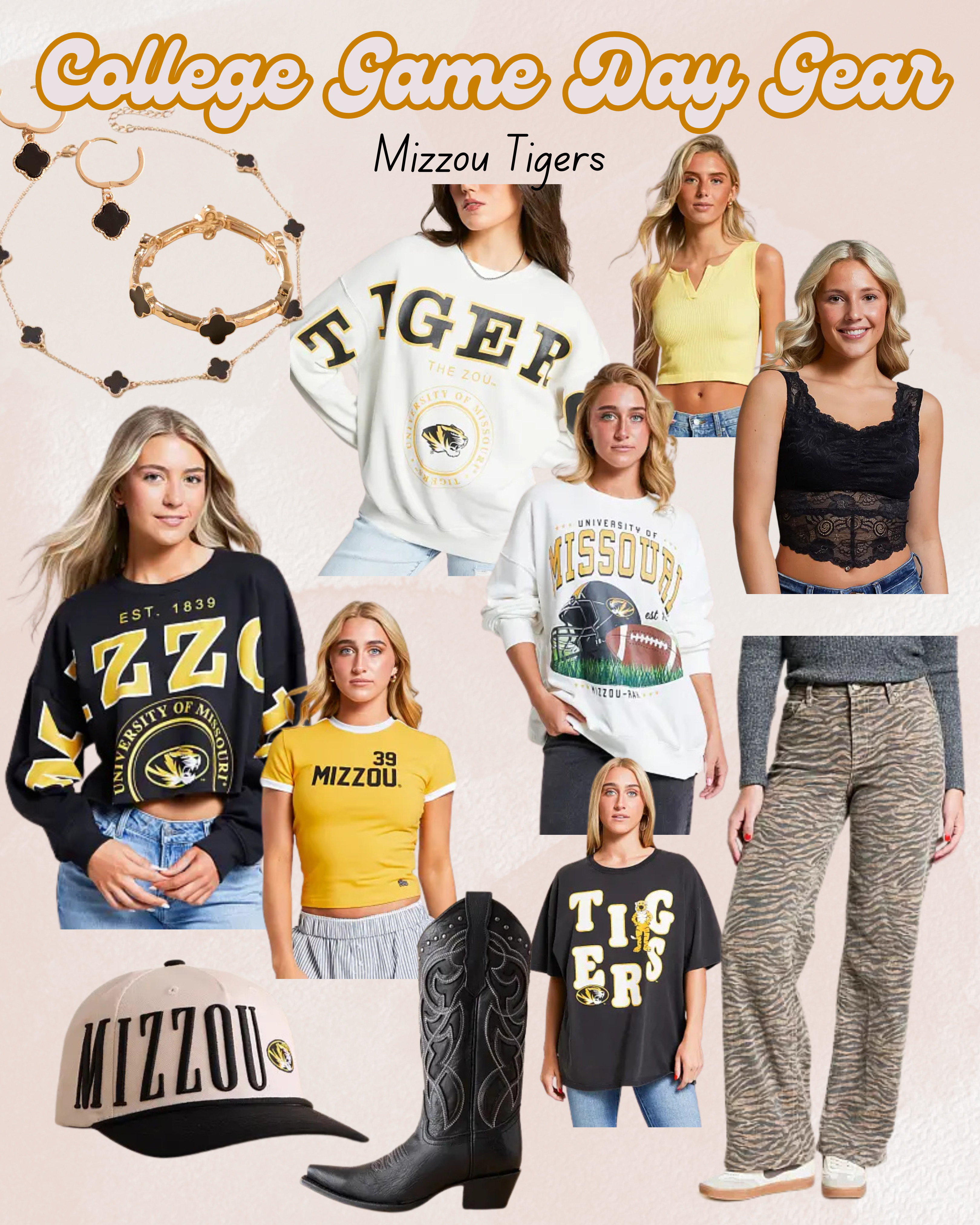 Buckle has the cutest game day gear. Perfect for Fall. Wear to football, basketball, baseball, or any games or events for the matter. Here is the options for Mizzou Tigers. University of Missouri. MIZ ZOU 

 

#LTKSeasonal #LTKActive #LTKStyleTip