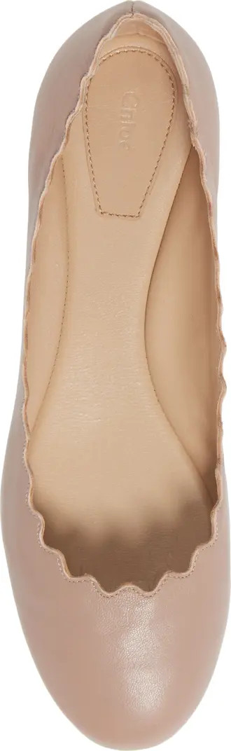 Chlo\u00e9 Lauren Scalloped Ballet Flat (Women) | Nordstromrack | Nordstrom Rack