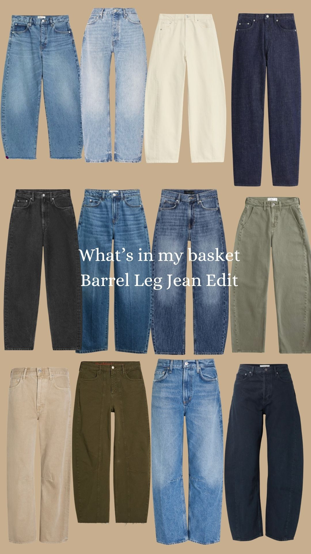 Barrel Leg Edit. 

 #LTKuk #LTKspring #LTKgiftguide