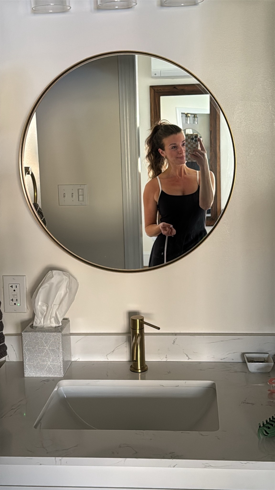 80 degree weather calls for an active dress! This one is from last year but I found a few similar ones from the same retailer! I sized up one in this brand for extra wiggle room since it’s all one piece.