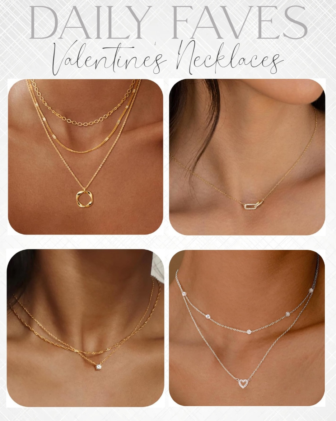 Super cute Valentine necklaces!

#LTKstyletip #LTKSeasonal #LTKMostLoved