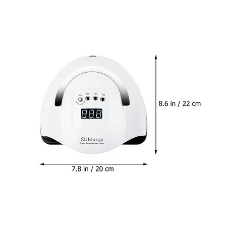 1PC Professional UV Nail Dryer Portable Gel Polish Lamp Manicure Lamp US Plug | Walmart (US)