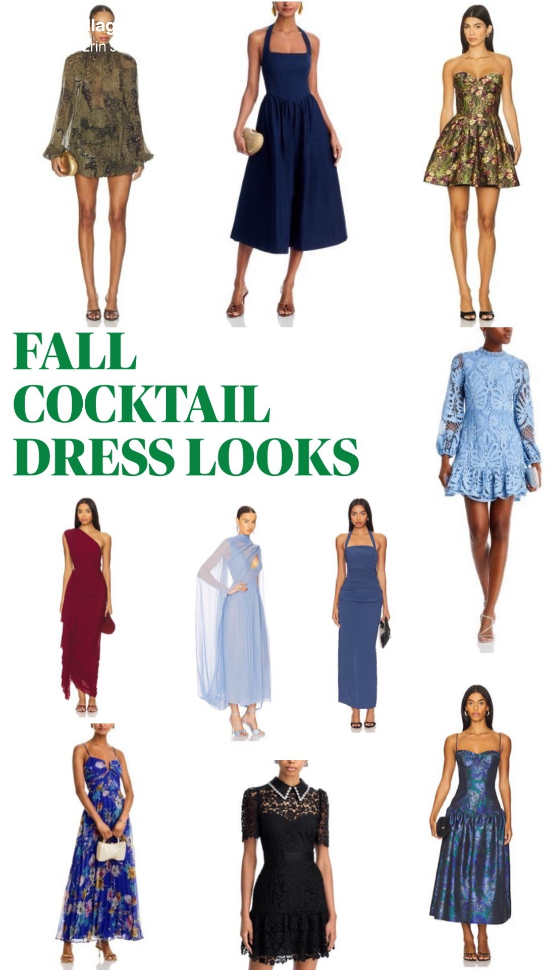 Some of my favorite Fall Cocktail Dress Wedding Guest looks from Revolve. All linked here! Shop now  

#LTKStyleTip #LTKWedding #LTKSeasonal