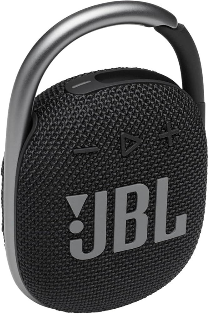 JBL Clip 4: Portable Speaker with Bluetooth, Built-in Battery, Waterproof and Dustproof Feature -... | Amazon (US)