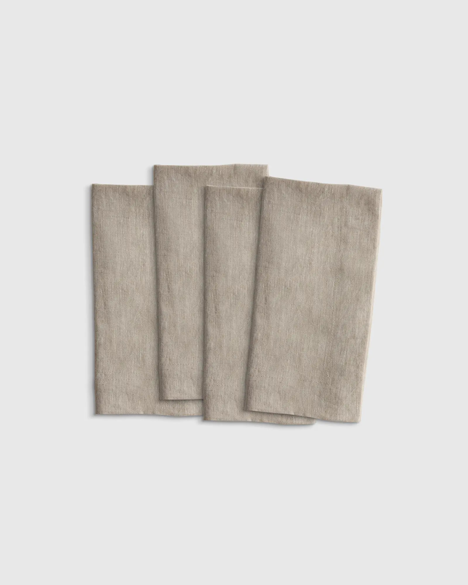 European Linen Wide-Hem Napkins (Set of 4) | Quince