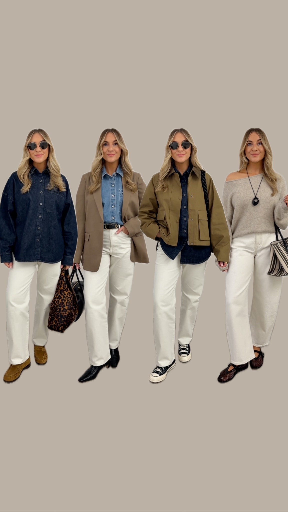 Ways to wear white jeans for spring 

#LTKSeasonal #LTKootd #LTKSpringSale