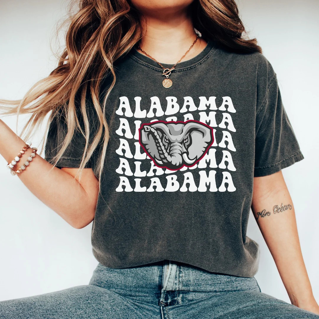 Retro Alabama Shirt Comfort Colors Alabama Shirt Alabama - Etsy | Etsy (US)